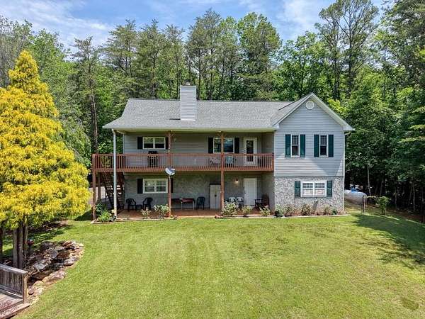 1.85 Acres of Land with Home for Sale in Hiawassee, Georgia