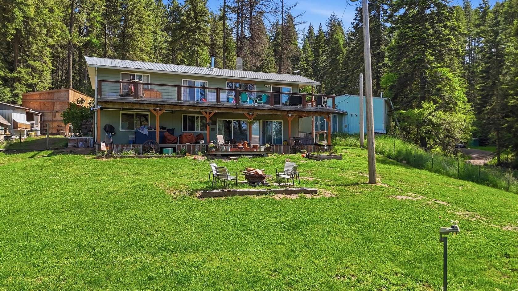 6.8 Acres of Land with Home for Sale in Valleyford, Washington