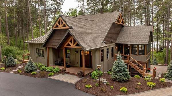 3.83 Acres of Land with Home for Sale in Pequot Lakes, Minnesota