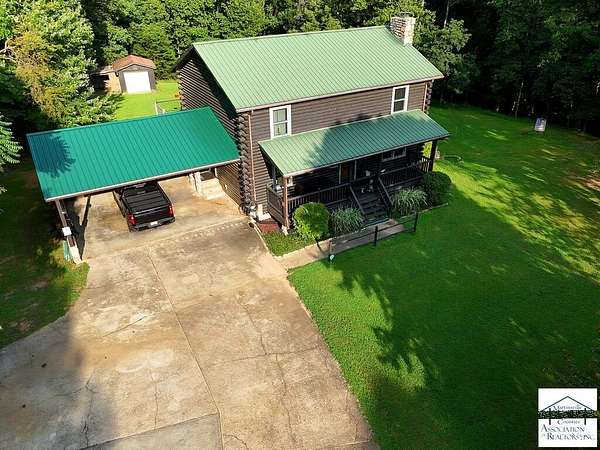 8.26 Acres of Land with Home for Sale in Bassett, Virginia