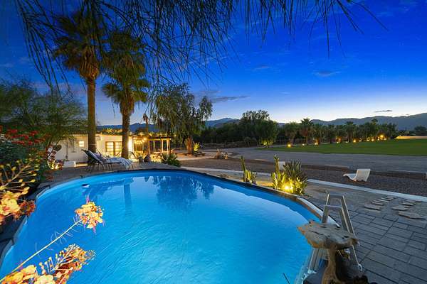 5.24 Acres of Land with Home for Lease in Indio, California