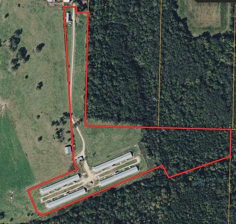 21 Acres of Agricultural Land with Home for Sale in Lincoln, Arkansas