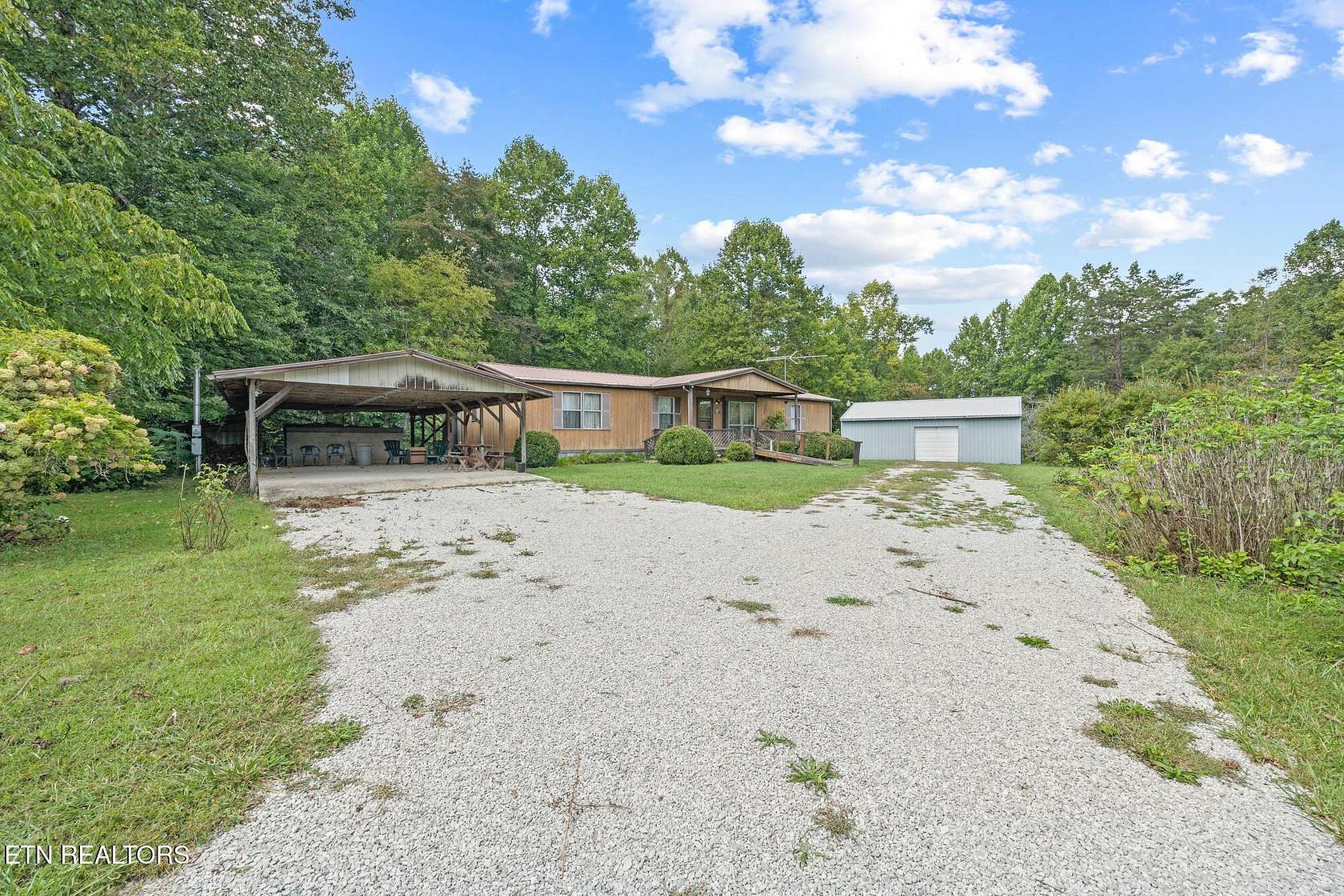 15 Acres of Land with Home for Lease in Crossville, Tennessee