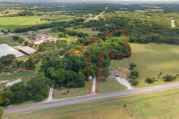 2.65 Acres of Land with Home for Sale in Weatherford, Texas