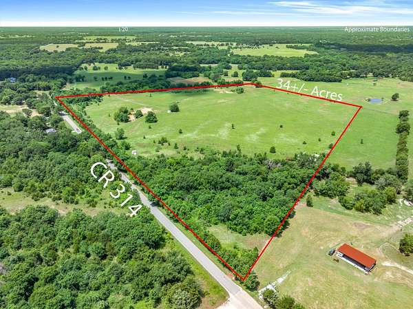 34.4 Acres of Land for Sale in Terrell, Texas