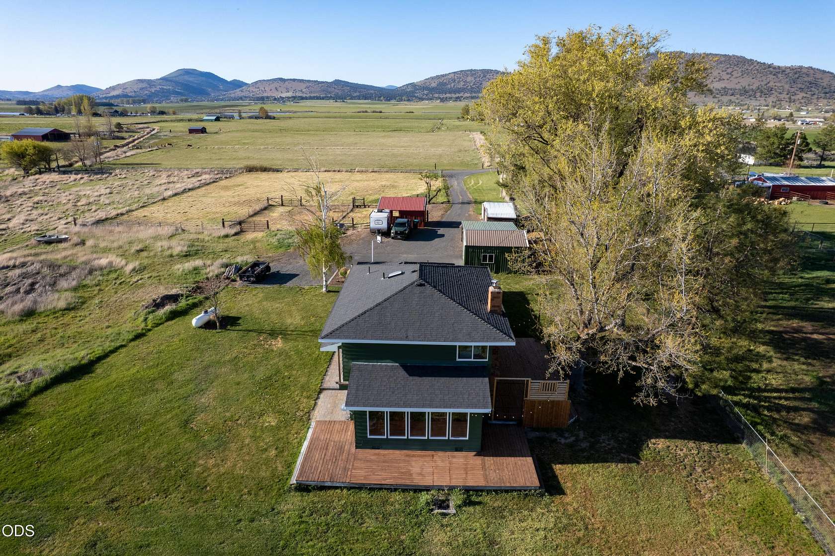 2.58 Acres of Land with Home for Sale in Klamath Falls, Oregon