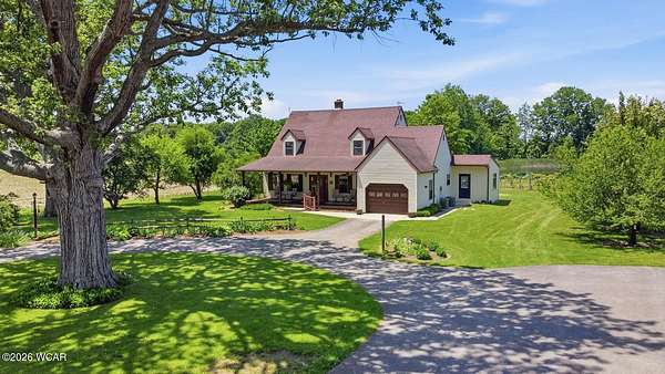 28.8 Acres of Recreational Land with Home for Sale in Forest, Ohio
