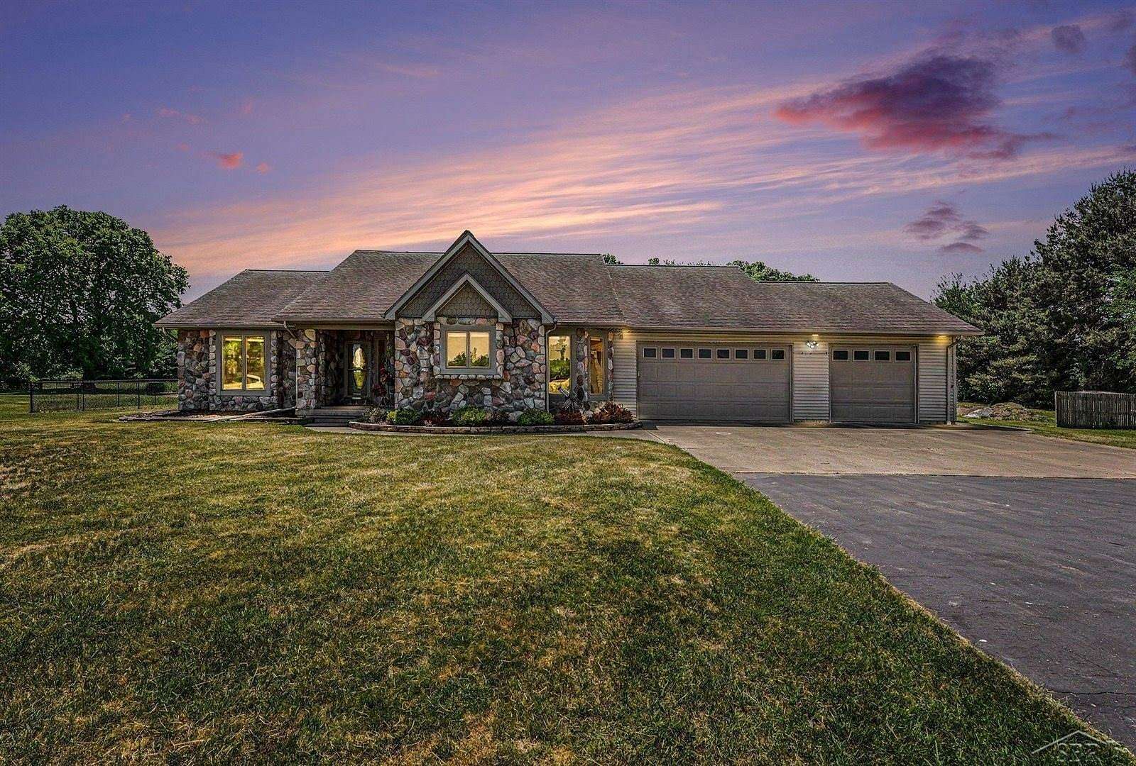 1.66 Acres of Land with Home for Sale in Burt, Michigan