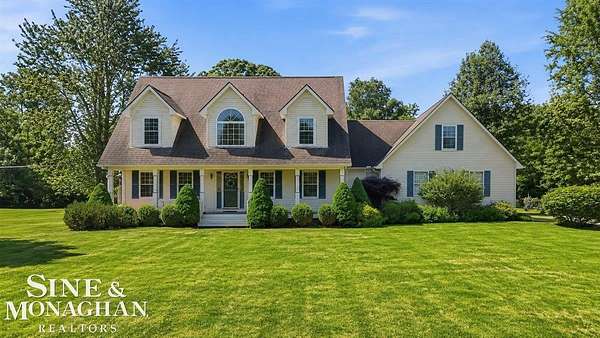 9.72 Acres of Land with Home for Sale in Almont, Michigan