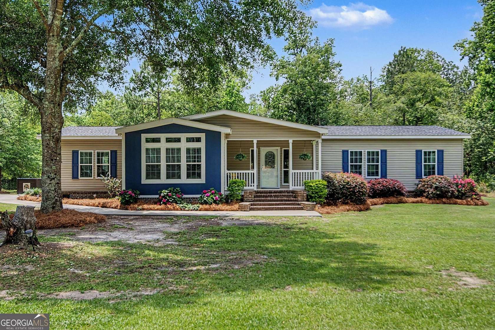 7.67 Acres of Land with Home for Sale in Metter, Georgia