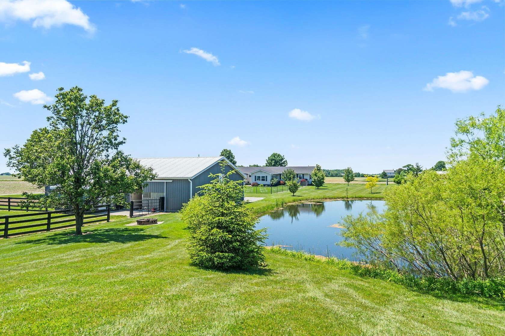 2 Acres of Land with Home for Sale in St. Paris, Ohio