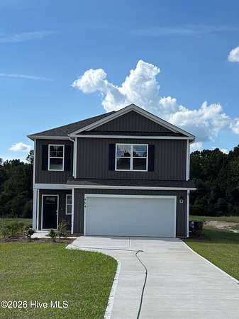 1.55 Acres of Land with Home for Sale in Richlands, North Carolina