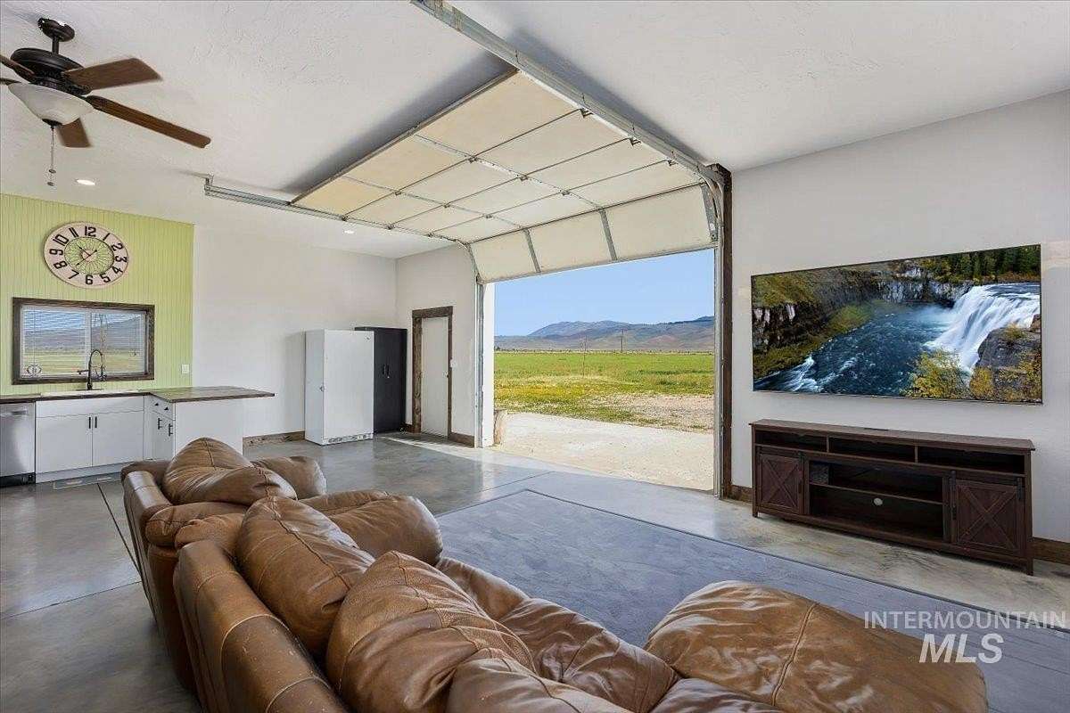 10.9 Acres of Recreational Land with Home for Sale in Fairfield, Idaho