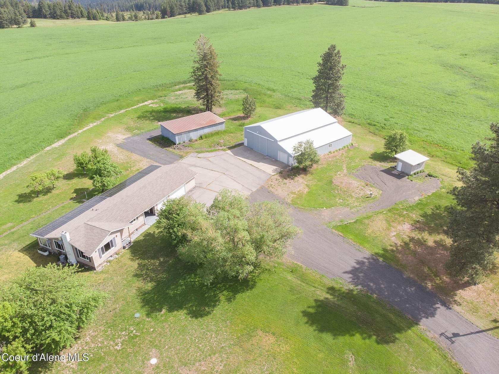 3.5 Acres of Land with Home for Sale in Plummer, Idaho