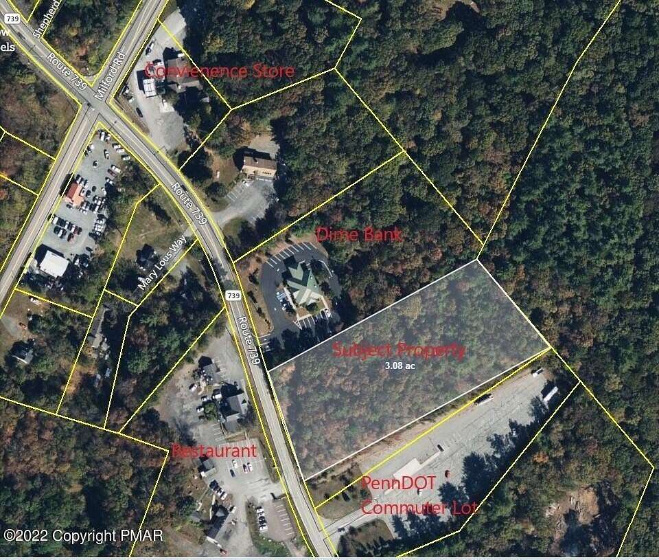 3 Acres of Mixed-Use Land for Sale in Dingmans Ferry, Pennsylvania