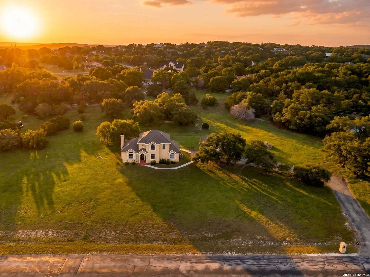 2.26 Acres of Land with Home for Sale in Spring Branch, Texas