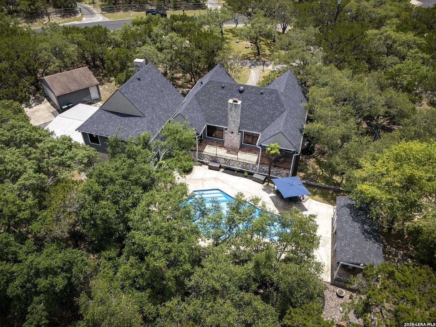 1.55 Acres of Land with Home for Sale in Boerne, Texas