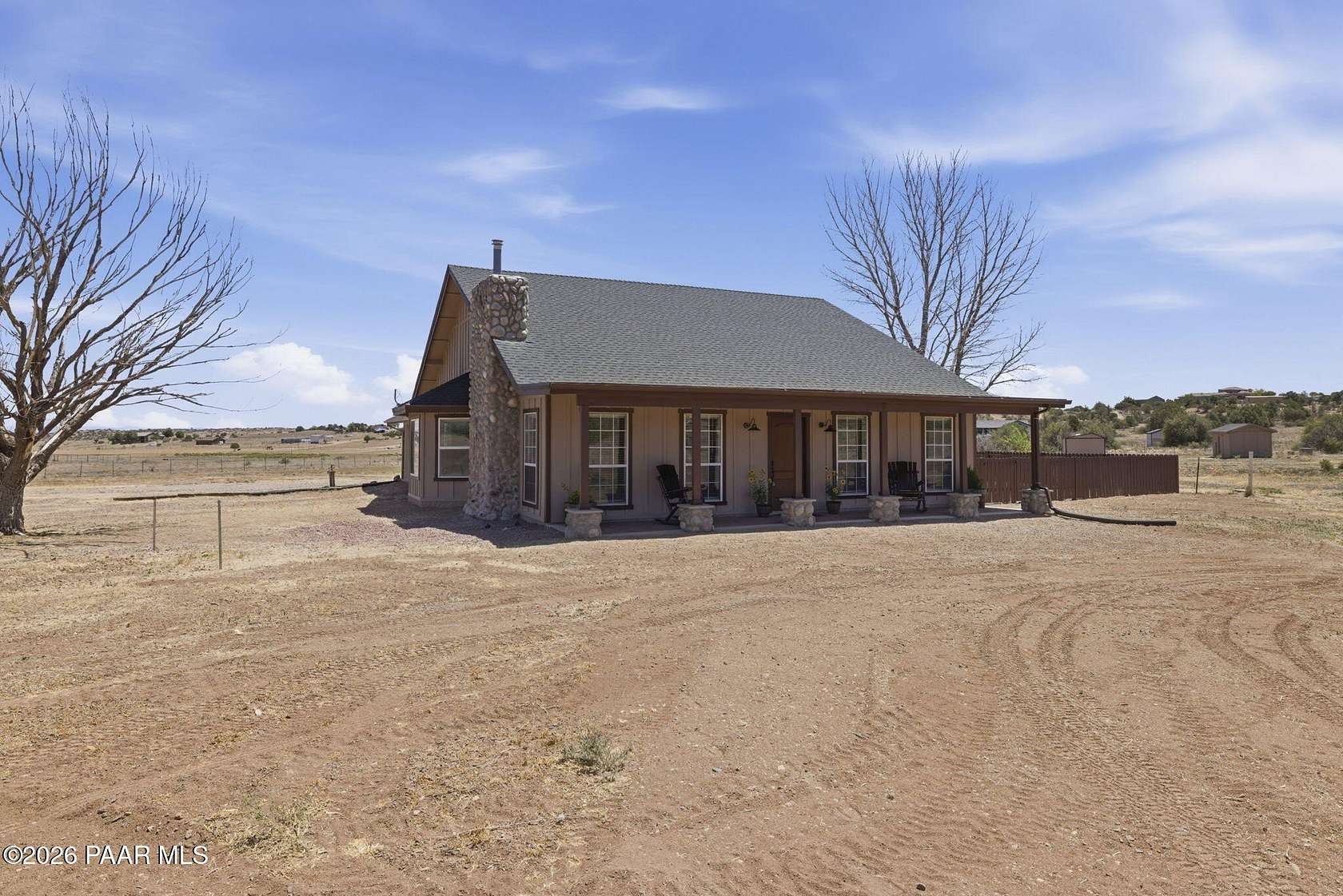 6 Acres of Land with Home for Sale in Chino Valley, Arizona