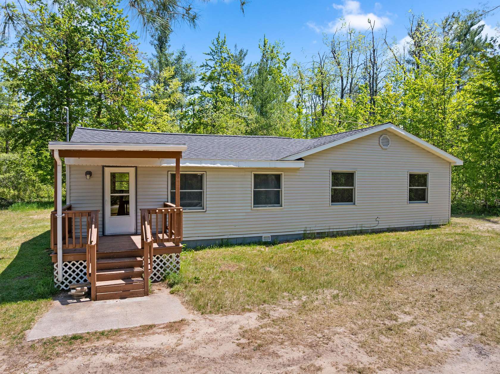 5 Acres of Land with Home for Sale in Gaylord, Michigan