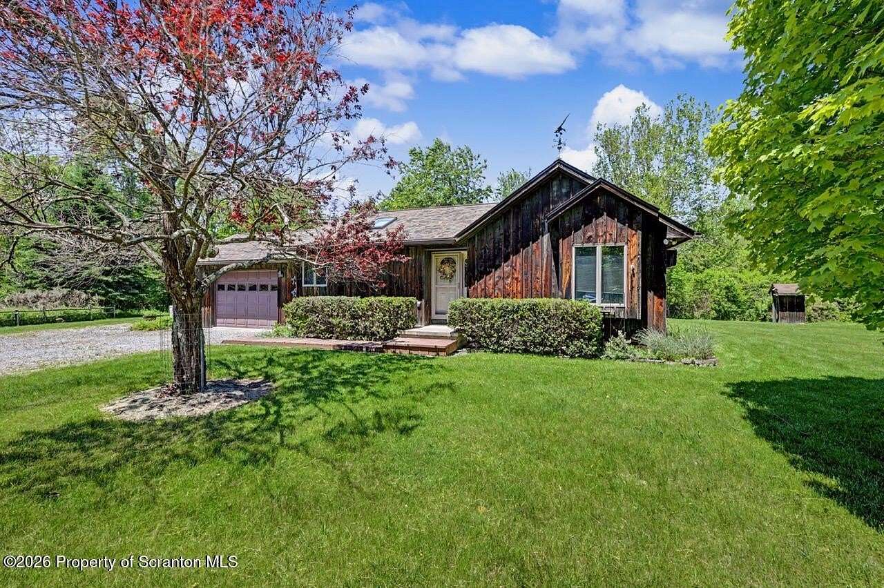 6.28 Acres of Land with Home for Sale in Factoryville, Pennsylvania