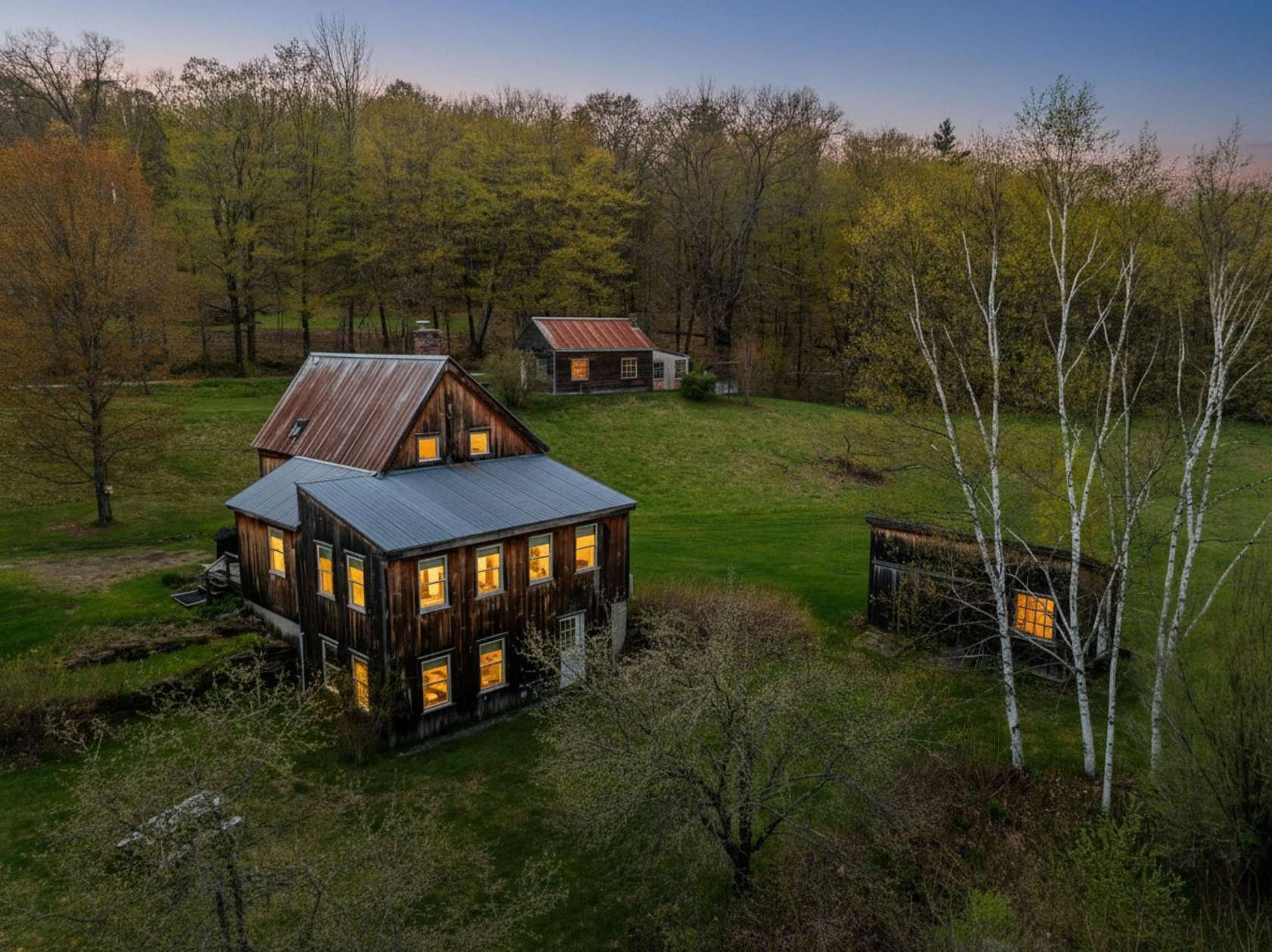 13.9 Acres of Recreational Land with Home for Sale in St. Johnsbury, Vermont