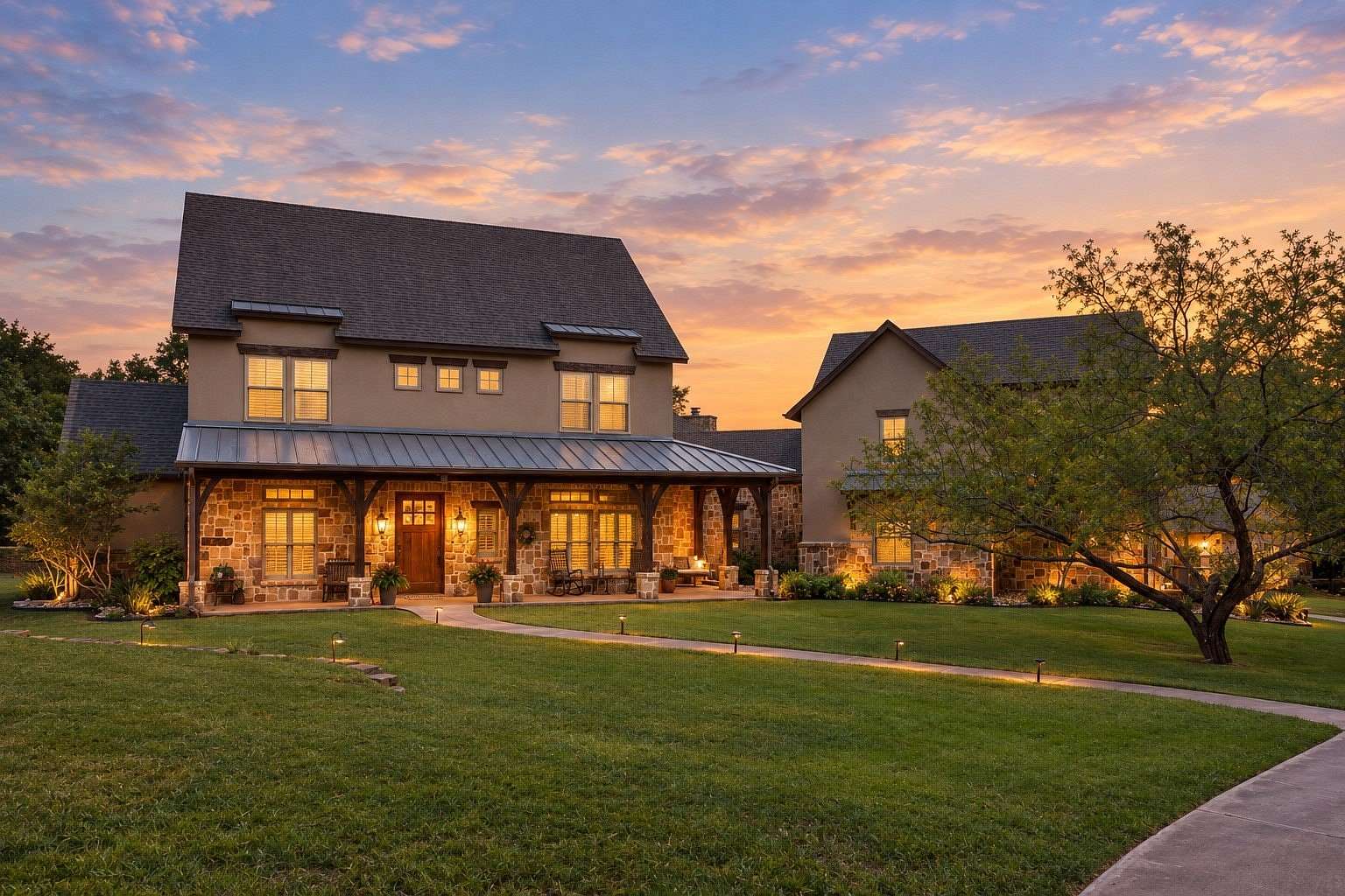 6.59 Acres of Land with Home for Sale in Azle, Texas