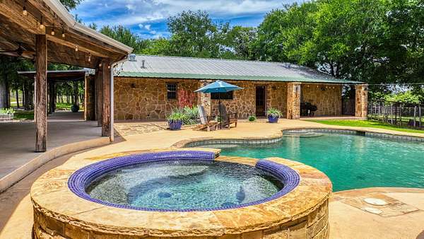 10 Acres of Land with Home for Sale in Brock, Texas