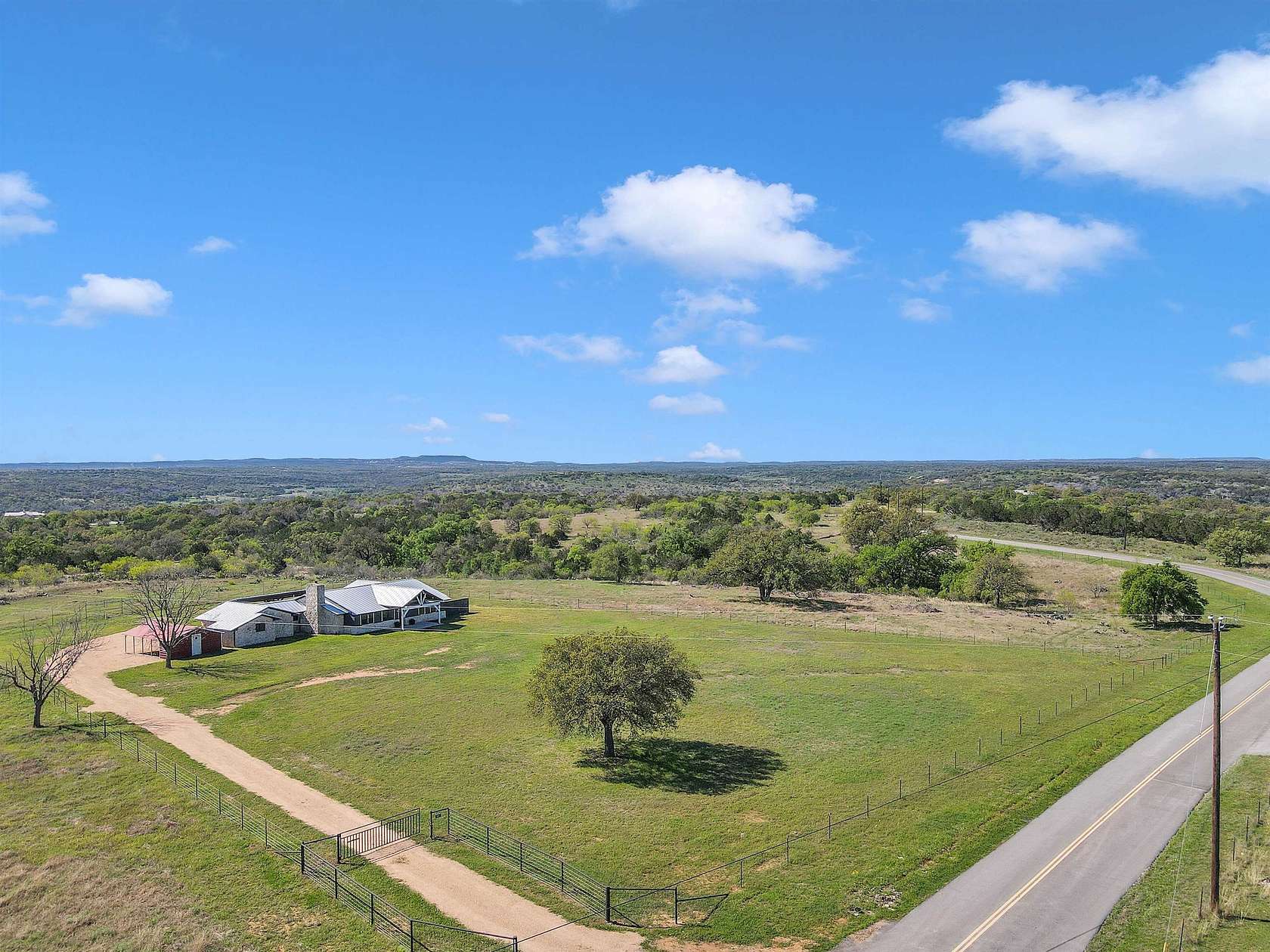 2 Acres of Land with Home for Sale in Marble Falls, Texas