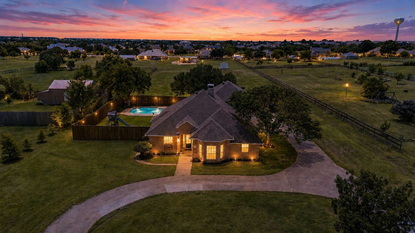 2 Acres of Land with Home for Sale in St. Paul, Texas
