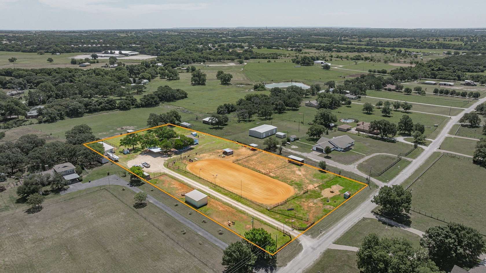3.2 Acres of Land with Home for Sale in Stephenville, Texas