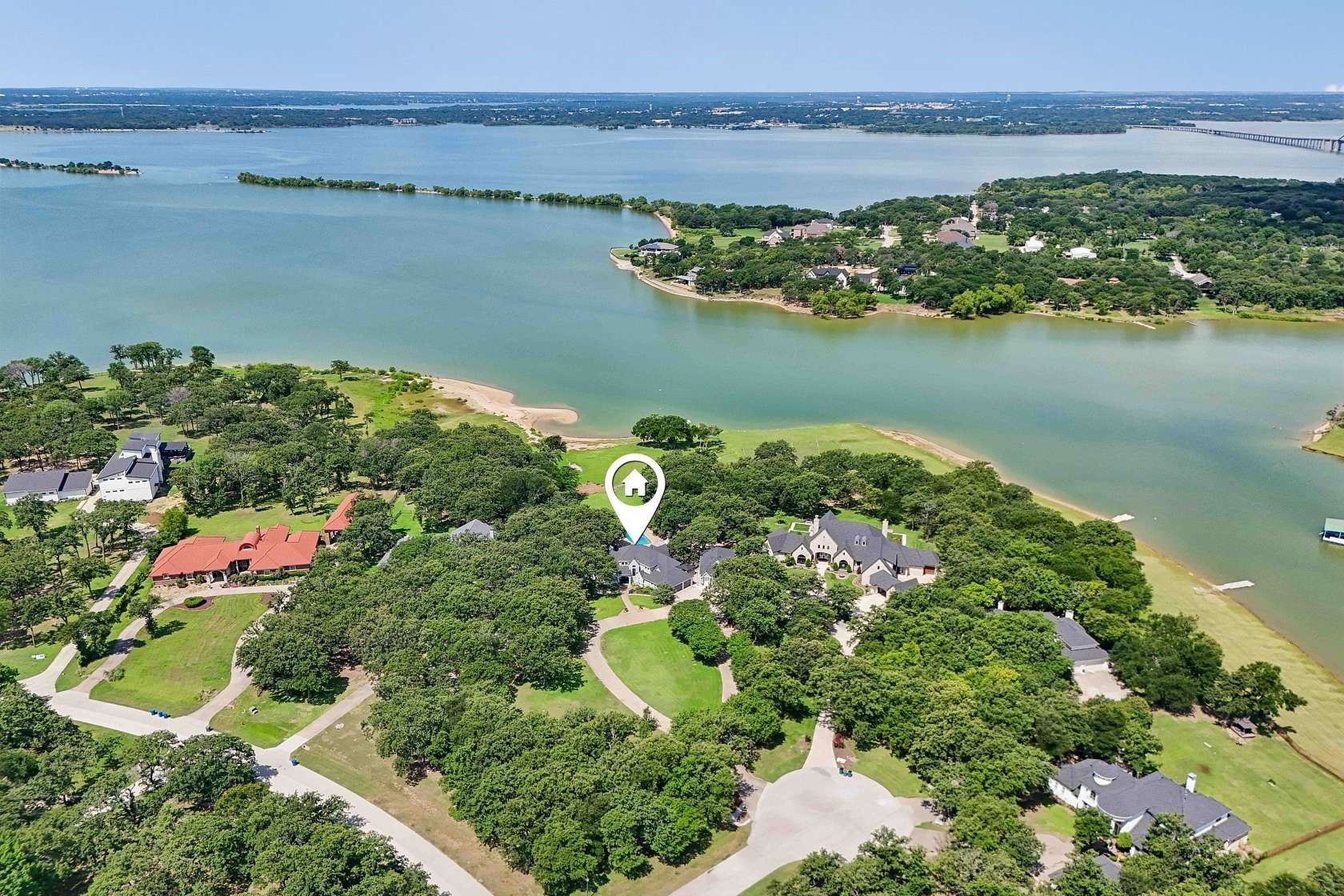 2.6 Acres of Land with Home for Sale in Lakewood Village, Texas