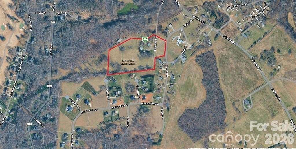 9.8 Acres of Residential Land for Sale in Statesville, North Carolina