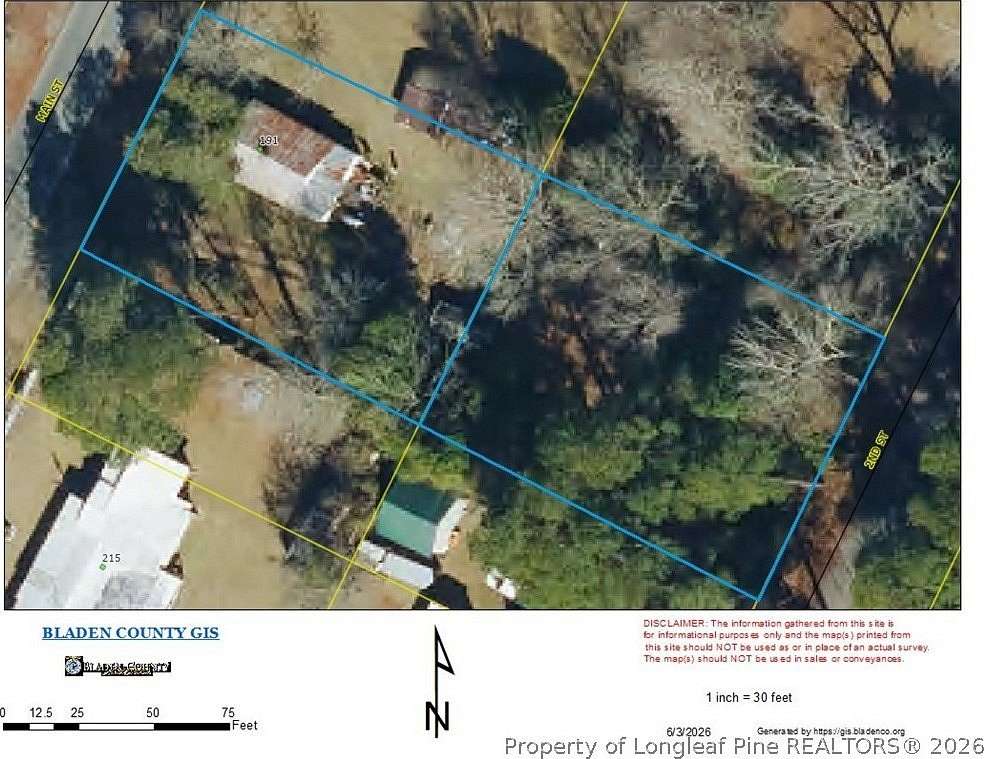 0.58 Acres of Land for Sale in Tar Heel, North Carolina