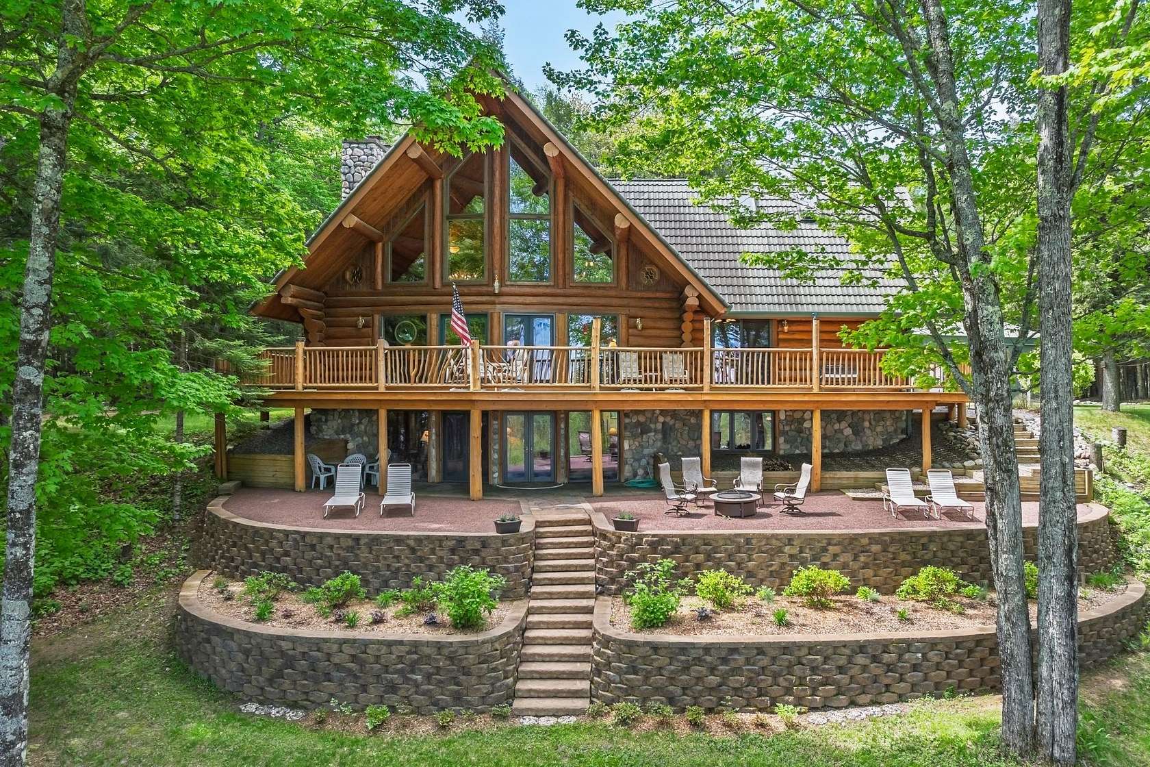 32 Acres of Recreational Land with Home for Sale in Minocqua, Wisconsin