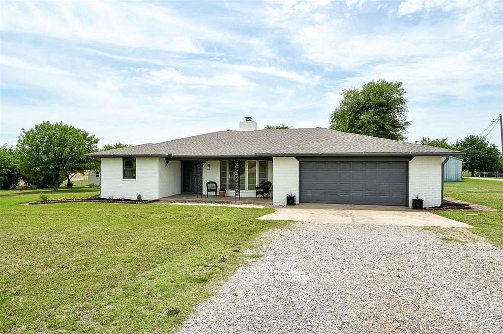 5 Acres of Land with Home for Sale in Mustang, Oklahoma