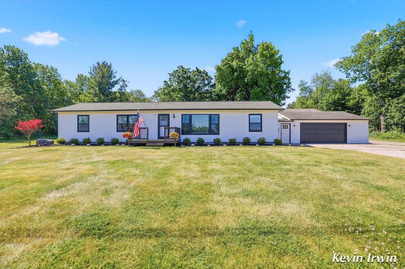 10 Acres of Land with Home for Sale in Cedar Springs, Michigan