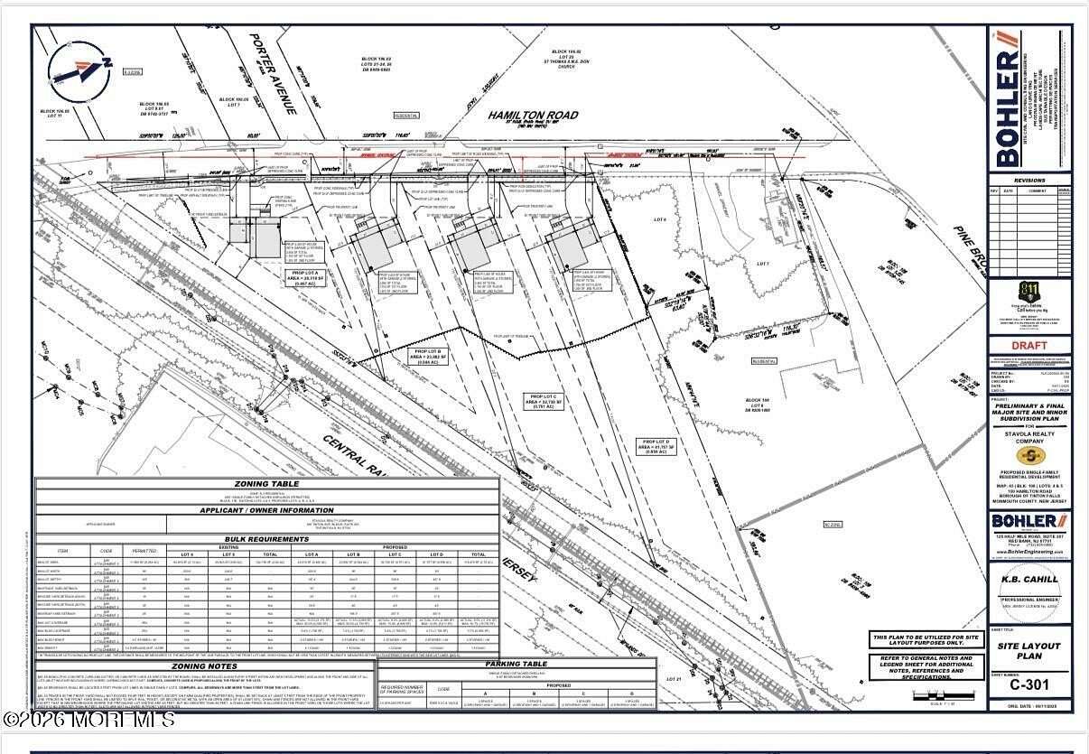 3.45 Acres of Residential Land for Sale in Tinton Falls, New Jersey