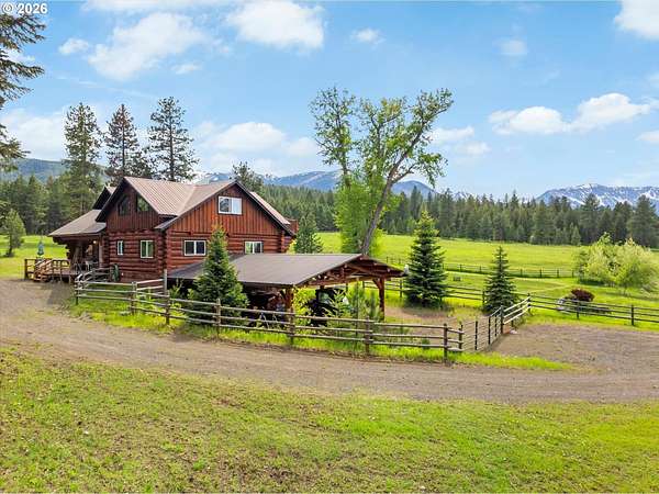 21.2 Acres of Land with Home for Sale in Joseph, Oregon