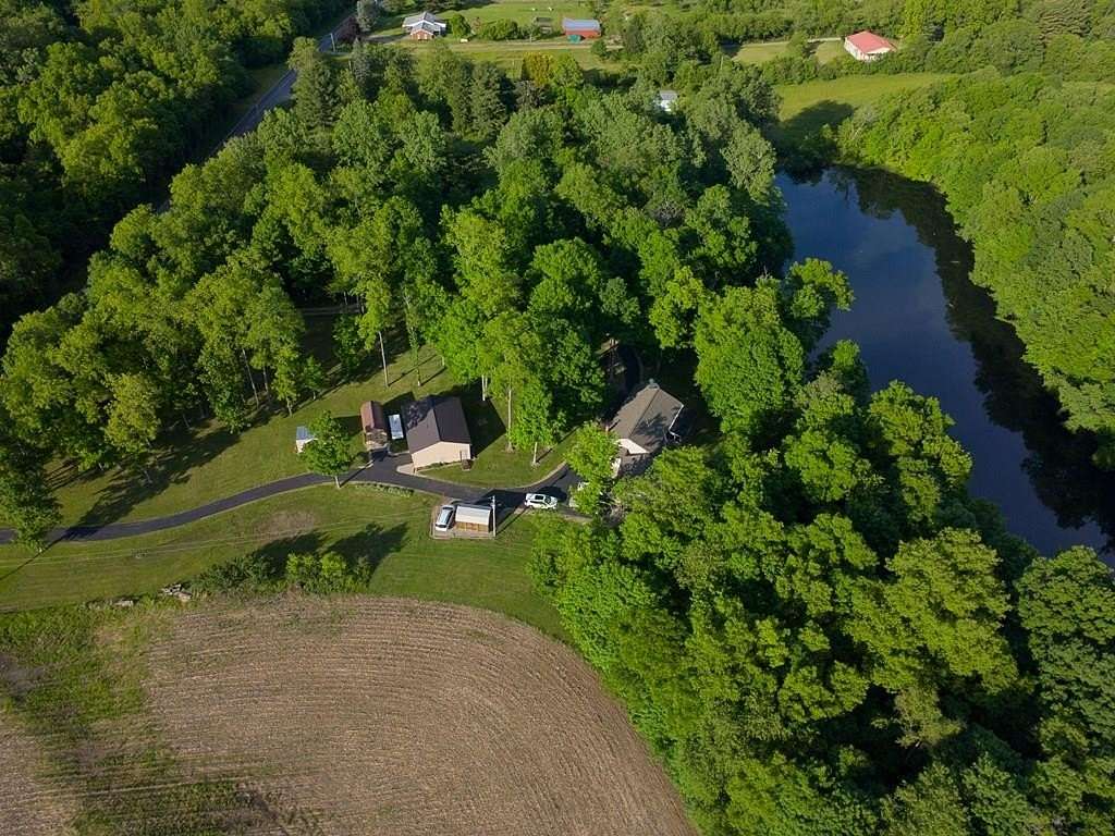 10.2 Acres of Recreational Land with Home for Sale in North Lewisburg, Ohio
