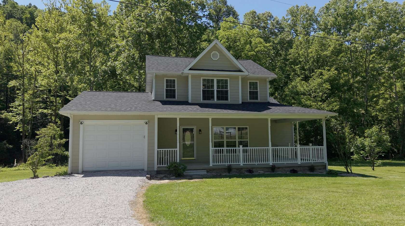 4.12 Acres of Land with Home for Sale in Frenchburg, Kentucky
