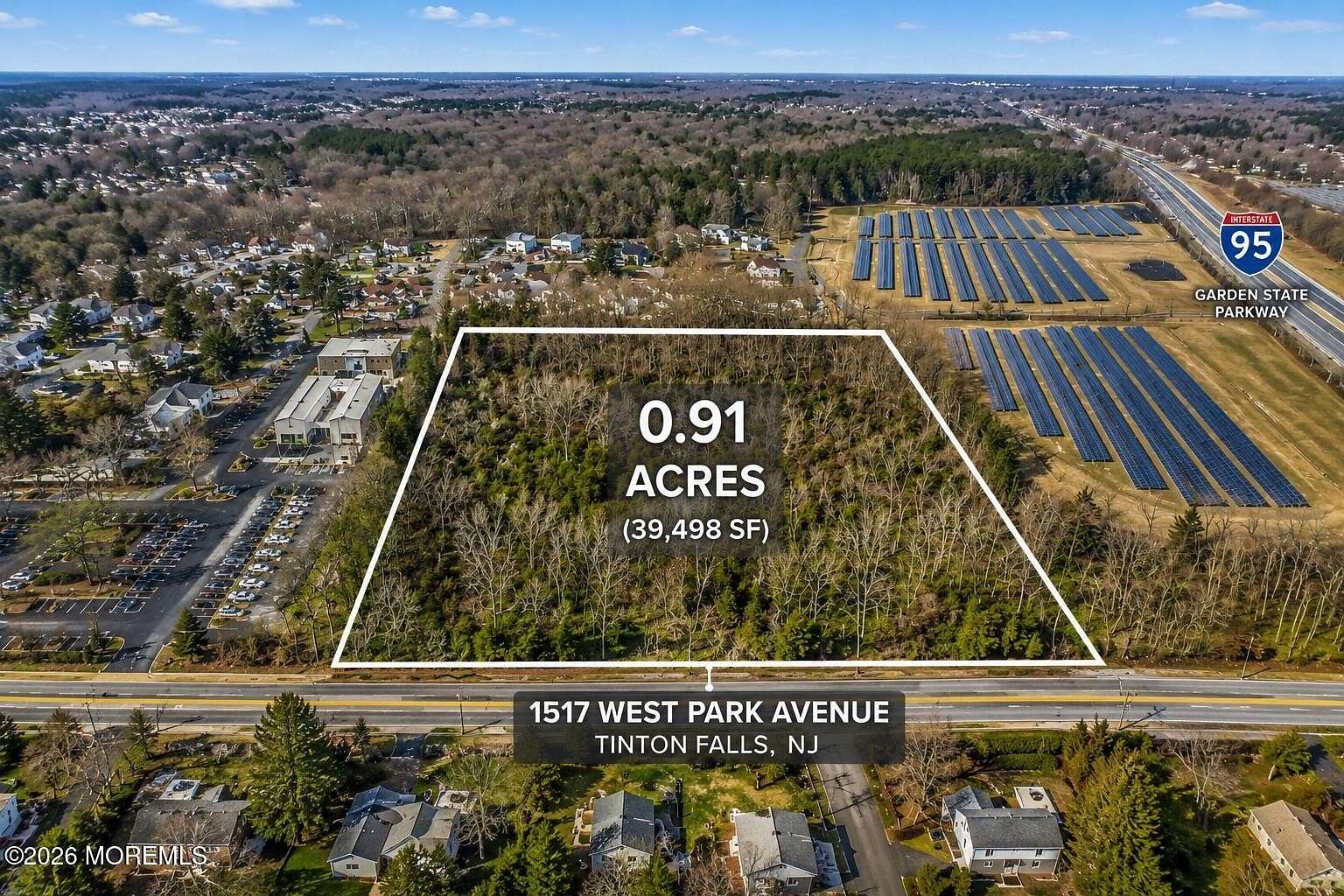 0.91 Acres of Residential Land for Sale in Tinton Falls, New Jersey