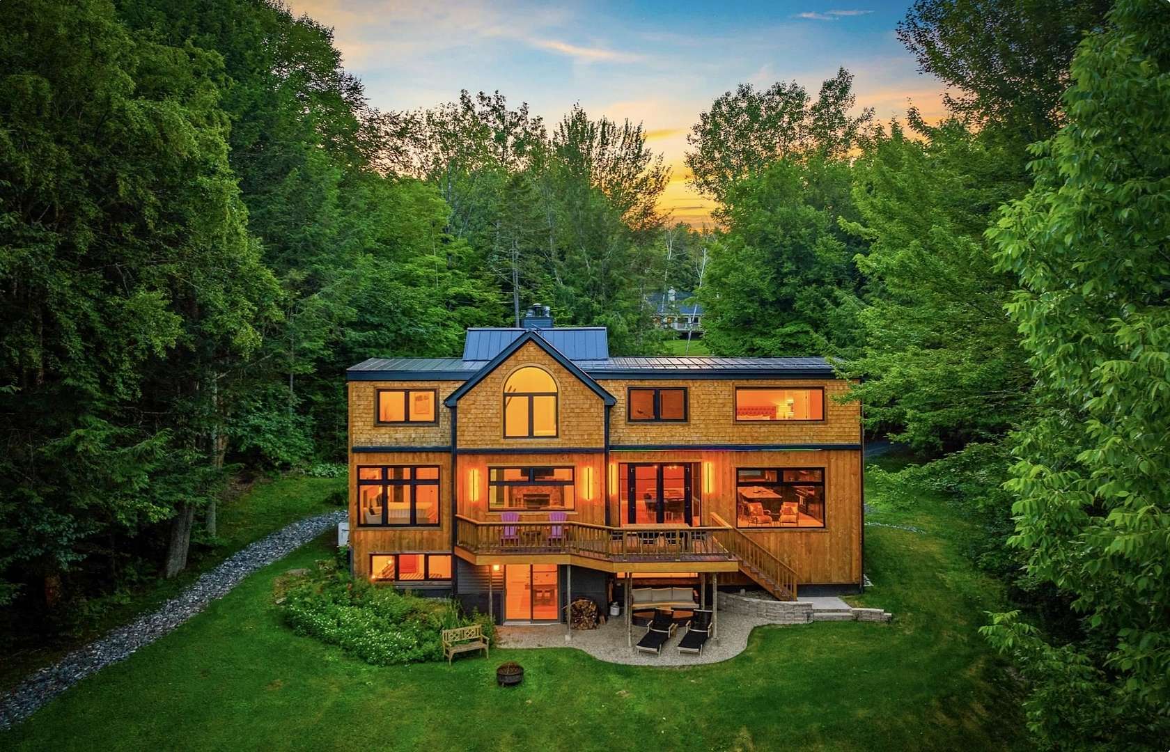 3 Acres of Land with Home for Sale in Stowe, Vermont