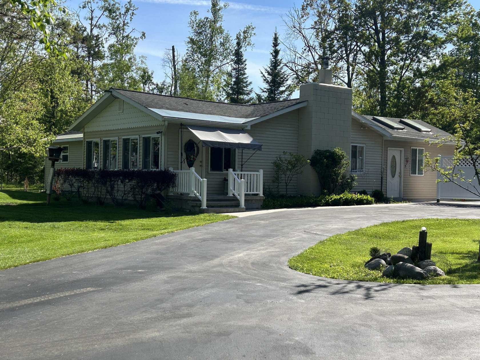 8 Acres of Land with Home for Sale in Lachine, Michigan