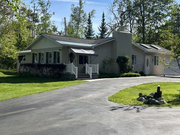 8 Acres of Land with Home for Sale in Lachine, Michigan