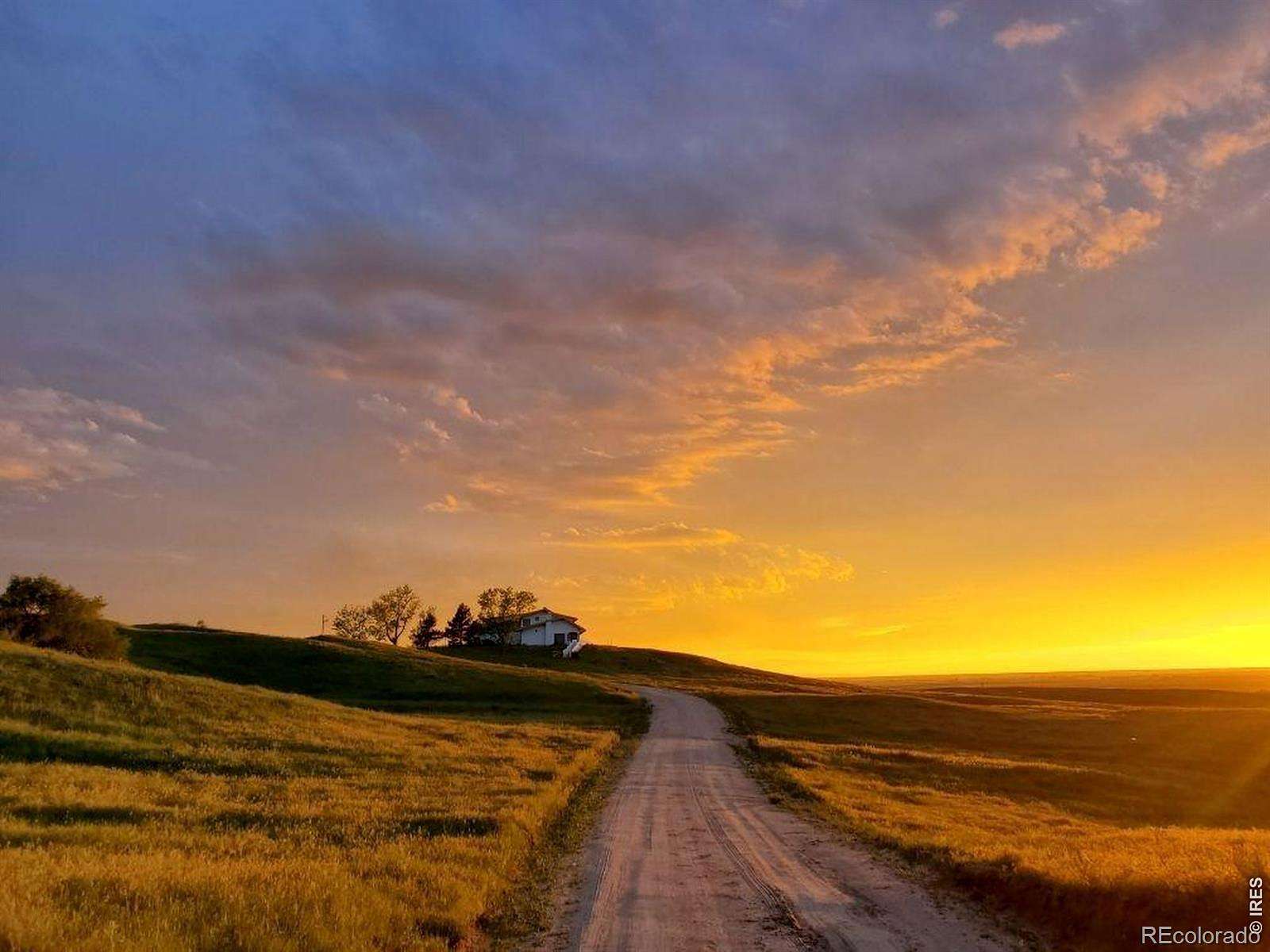 40 Acres of Agricultural Land with Home for Sale in Julesburg, Colorado