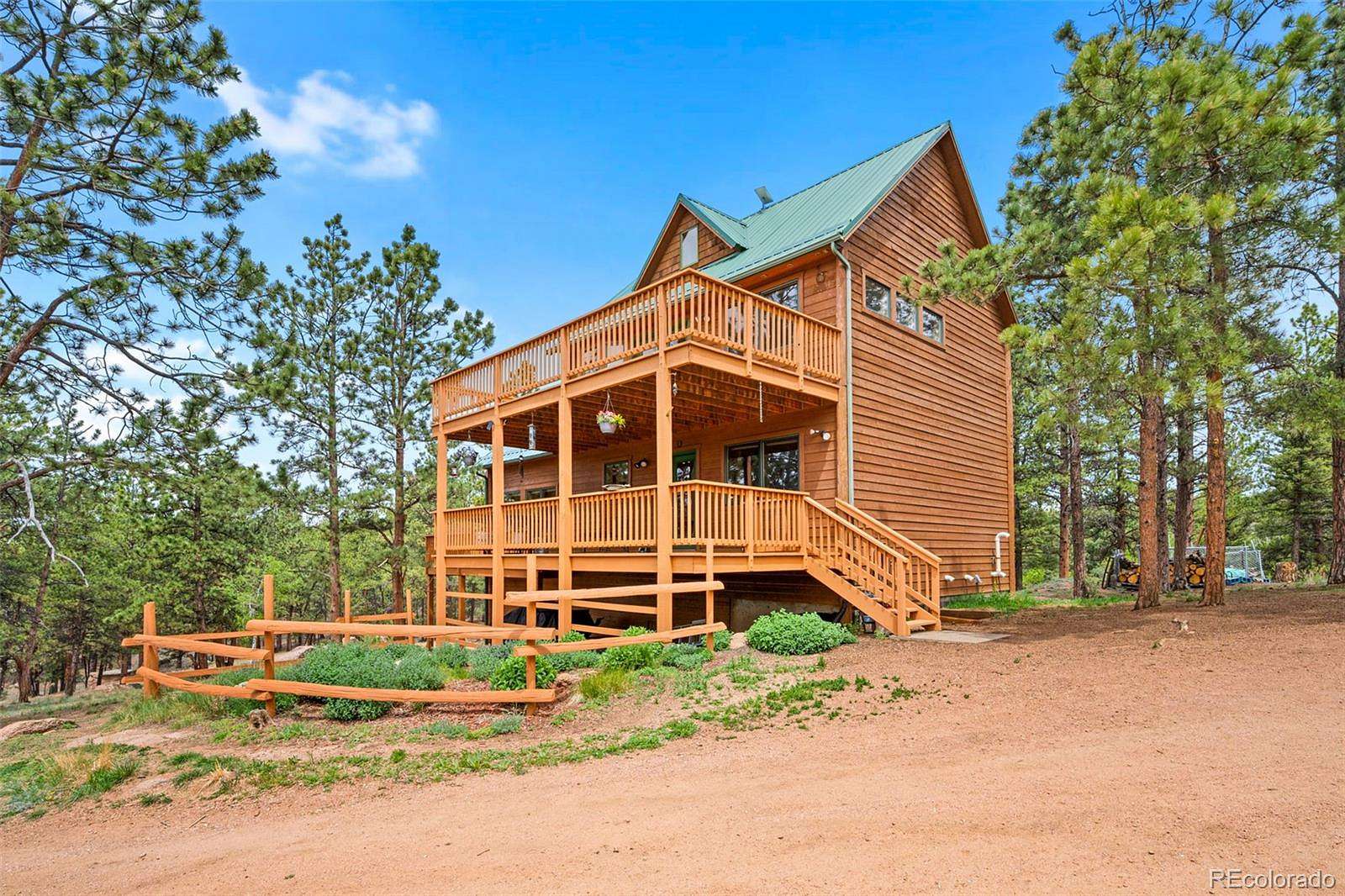 4.48 Acres of Land with Home for Sale in Florissant, Colorado