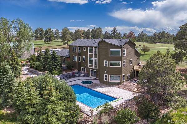 40 Acres of Agricultural Land with Home for Sale in Elizabeth, Colorado