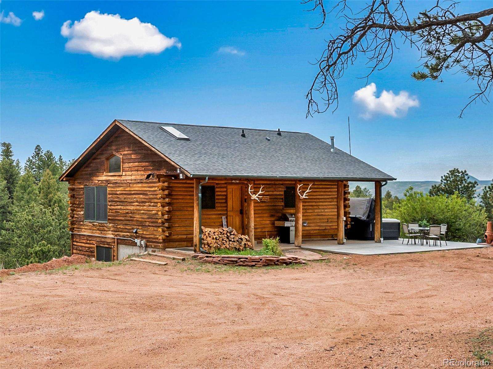 5.45 Acres of Land with Home for Sale in Woodland Park, Colorado