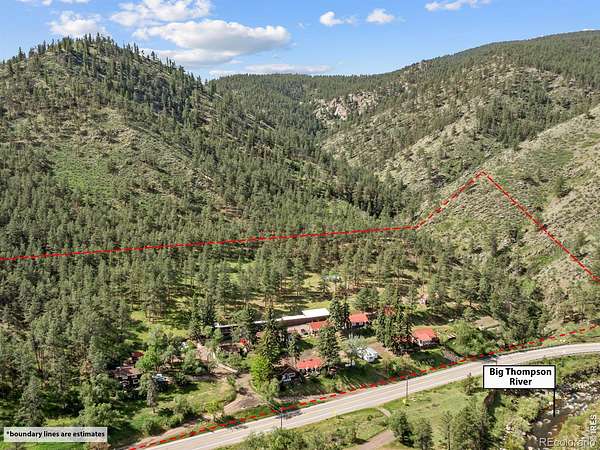 19.3 Acres of Recreational Land with Home for Sale in Loveland, Colorado