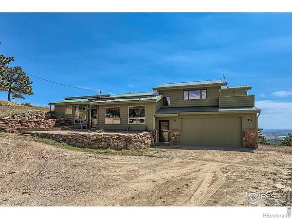 38.6 Acres of Recreational Land with Home for Sale in Lyons, Colorado